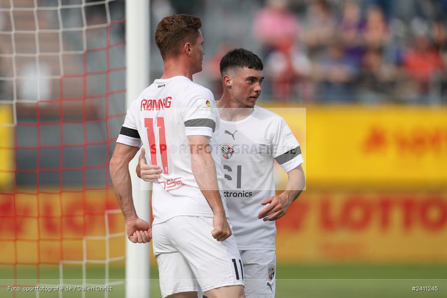 sport, action, Würzburg, Toto-Pokal Finale, Mai 2024, Landespokal-Finale, Fussball, Finaltag der Amateure 2024, Finaltag, FWK, FCI, FC Würzburger Kickers, FC Ingolstadt 04, BFV, AKON Arena, 25.05.2024 - Bild-ID: 2411245