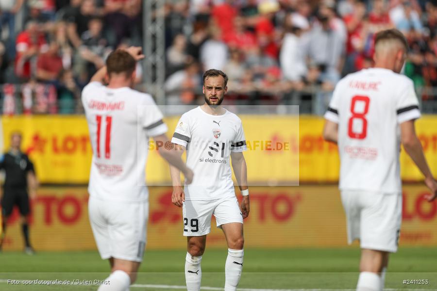 sport, action, Würzburg, Toto-Pokal Finale, Mai 2024, Landespokal-Finale, Fussball, Finaltag der Amateure 2024, Finaltag, FWK, FCI, FC Würzburger Kickers, FC Ingolstadt 04, BFV, AKON Arena, 25.05.2024 - Bild-ID: 2411253
