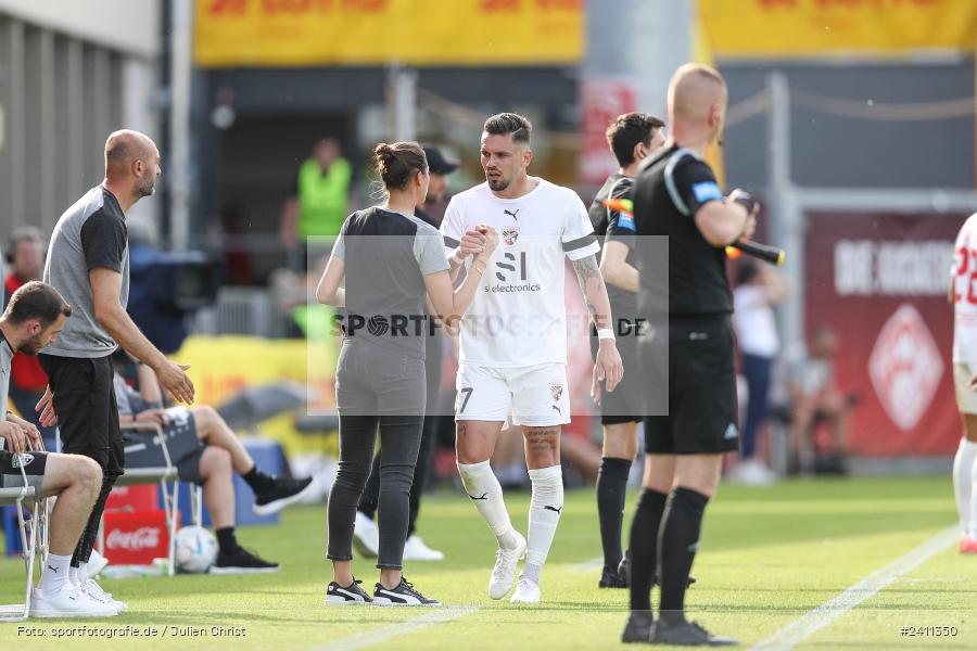 sport, action, Würzburg, Toto-Pokal Finale, Mai 2024, Landespokal-Finale, Fussball, Finaltag der Amateure 2024, Finaltag, FWK, FCI, FC Würzburger Kickers, FC Ingolstadt 04, BFV, AKON Arena, 25.05.2024 - Bild-ID: 2411350