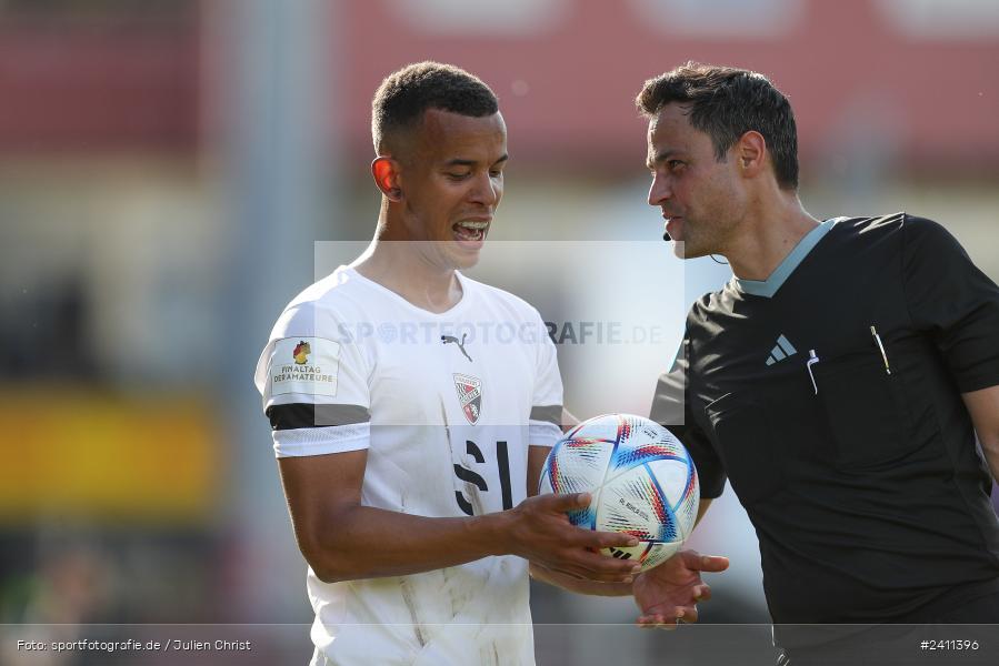 sport, action, Würzburg, Toto-Pokal Finale, Mai 2024, Landespokal-Finale, Fussball, Finaltag der Amateure 2024, Finaltag, FWK, FCI, FC Würzburger Kickers, FC Ingolstadt 04, BFV, AKON Arena, 25.05.2024 - Bild-ID: 2411396