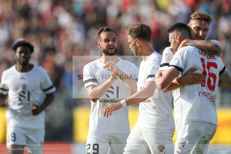sport, action, Würzburg, Toto-Pokal Finale, Mai 2024, Landespokal-Finale, Fussball, Finaltag der Amateure 2024, Finaltag, FWK, FCI, FC Würzburger Kickers, FC Ingolstadt 04, BFV, AKON Arena, 25.05.2024 - Bild-ID: 2411401