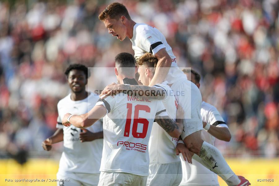sport, action, Würzburg, Toto-Pokal Finale, Mai 2024, Landespokal-Finale, Fussball, Finaltag der Amateure 2024, Finaltag, FWK, FCI, FC Würzburger Kickers, FC Ingolstadt 04, BFV, AKON Arena, 25.05.2024 - Bild-ID: 2411408