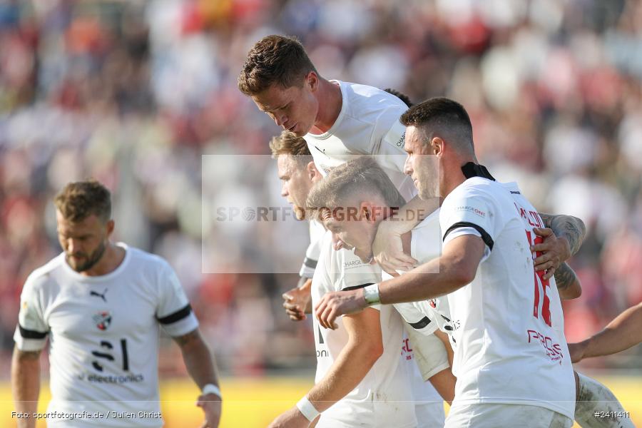 sport, action, Würzburg, Toto-Pokal Finale, Mai 2024, Landespokal-Finale, Fussball, Finaltag der Amateure 2024, Finaltag, FWK, FCI, FC Würzburger Kickers, FC Ingolstadt 04, BFV, AKON Arena, 25.05.2024 - Bild-ID: 2411411