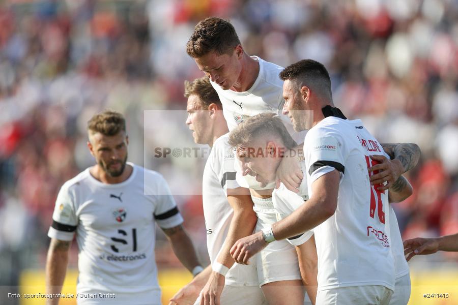 sport, action, Würzburg, Toto-Pokal Finale, Mai 2024, Landespokal-Finale, Fussball, Finaltag der Amateure 2024, Finaltag, FWK, FCI, FC Würzburger Kickers, FC Ingolstadt 04, BFV, AKON Arena, 25.05.2024 - Bild-ID: 2411413
