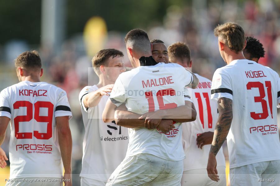 sport, action, Würzburg, Toto-Pokal Finale, Mai 2024, Landespokal-Finale, Fussball, Finaltag der Amateure 2024, Finaltag, FWK, FCI, FC Würzburger Kickers, FC Ingolstadt 04, BFV, AKON Arena, 25.05.2024 - Bild-ID: 2411420