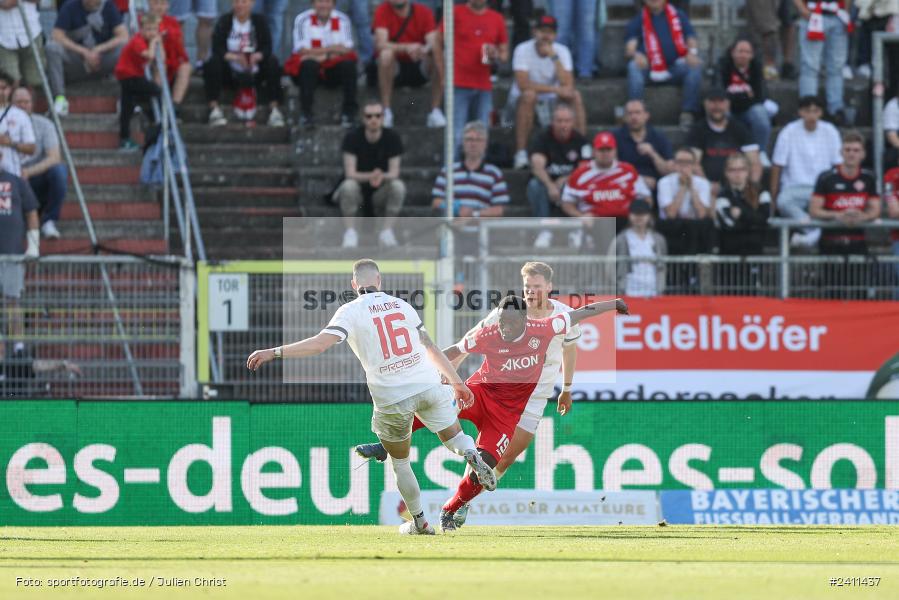 sport, action, Würzburg, Toto-Pokal Finale, Mai 2024, Landespokal-Finale, Fussball, Finaltag der Amateure 2024, Finaltag, FWK, FCI, FC Würzburger Kickers, FC Ingolstadt 04, BFV, AKON Arena, 25.05.2024 - Bild-ID: 2411437