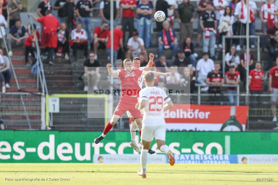 sport, action, Würzburg, Toto-Pokal Finale, Mai 2024, Landespokal-Finale, Fussball, Finaltag der Amateure 2024, Finaltag, FWK, FCI, FC Würzburger Kickers, FC Ingolstadt 04, BFV, AKON Arena, 25.05.2024 - Bild-ID: 2411438