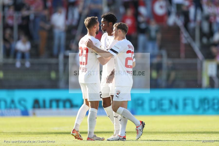 sport, action, Würzburg, Toto-Pokal Finale, Mai 2024, Landespokal-Finale, Fussball, Finaltag der Amateure 2024, Finaltag, FWK, FCI, FC Würzburger Kickers, FC Ingolstadt 04, BFV, AKON Arena, 25.05.2024 - Bild-ID: 2411457