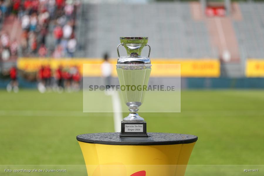 sport, action, Würzburg, Toto-Pokal Finale, Mai 2024, Landespokal-Finale, Fussball, Finaltag der Amateure 2024, Finaltag, FWK, FCI, FC Würzburger Kickers, FC Ingolstadt 04, BFV, AKON Arena, 25.05.2024 - Bild-ID: 2411477