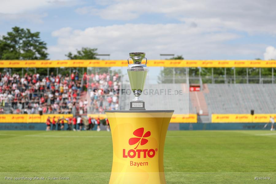 sport, action, Würzburg, Toto-Pokal Finale, Mai 2024, Landespokal-Finale, Fussball, Finaltag der Amateure 2024, Finaltag, FWK, FCI, FC Würzburger Kickers, FC Ingolstadt 04, BFV, AKON Arena, 25.05.2024 - Bild-ID: 2411479