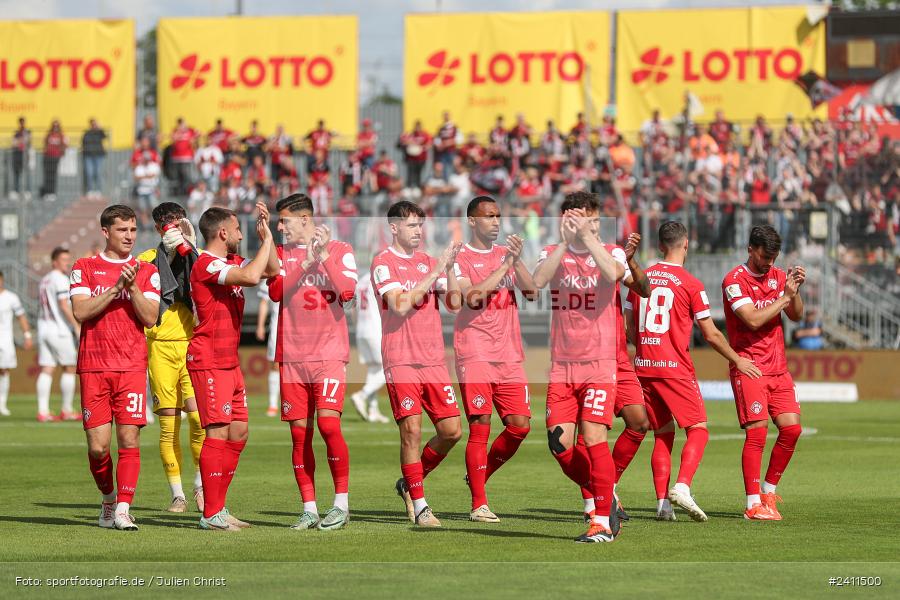 sport, action, Würzburg, Toto-Pokal Finale, Mai 2024, Landespokal-Finale, Fussball, Finaltag der Amateure 2024, Finaltag, FWK, FCI, FC Würzburger Kickers, FC Ingolstadt 04, BFV, AKON Arena, 25.05.2024 - Bild-ID: 2411500