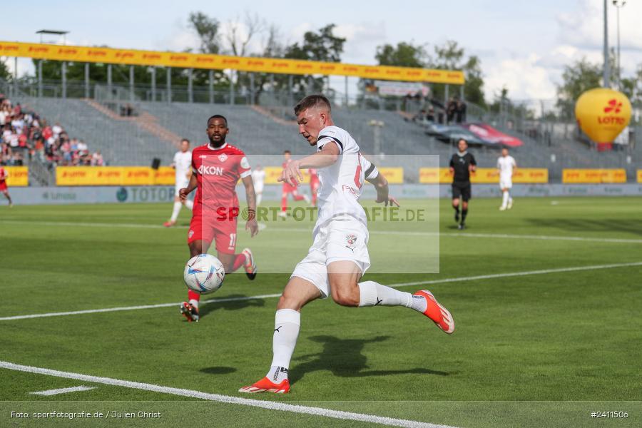 sport, action, Würzburg, Toto-Pokal Finale, Mai 2024, Landespokal-Finale, Fussball, Finaltag der Amateure 2024, Finaltag, FWK, FCI, FC Würzburger Kickers, FC Ingolstadt 04, BFV, AKON Arena, 25.05.2024 - Bild-ID: 2411506