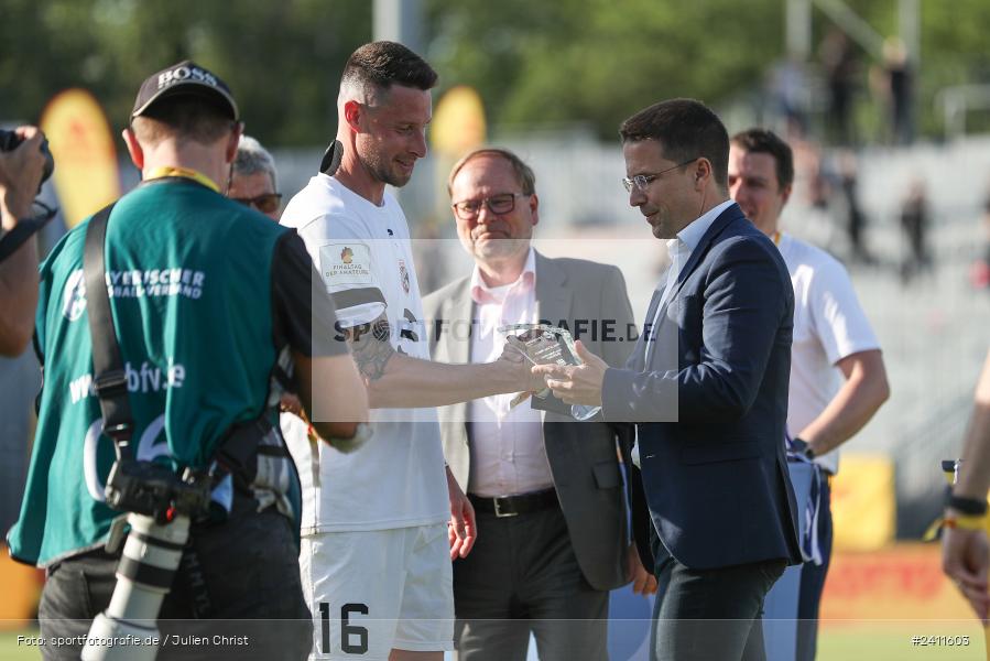 sport, action, Würzburg, Toto-Pokal Finale, Mai 2024, Landespokal-Finale, Fussball, Finaltag der Amateure 2024, Finaltag, FWK, FCI, FC Würzburger Kickers, FC Ingolstadt 04, BFV, AKON Arena, 25.05.2024 - Bild-ID: 2411603