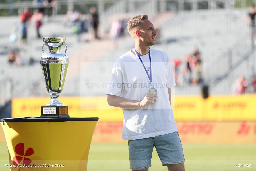 sport, action, Würzburg, Toto-Pokal Finale, Mai 2024, Landespokal-Finale, Fussball, Finaltag der Amateure 2024, Finaltag, FWK, FCI, FC Würzburger Kickers, FC Ingolstadt 04, BFV, AKON Arena, 25.05.2024 - Bild-ID: 2411623