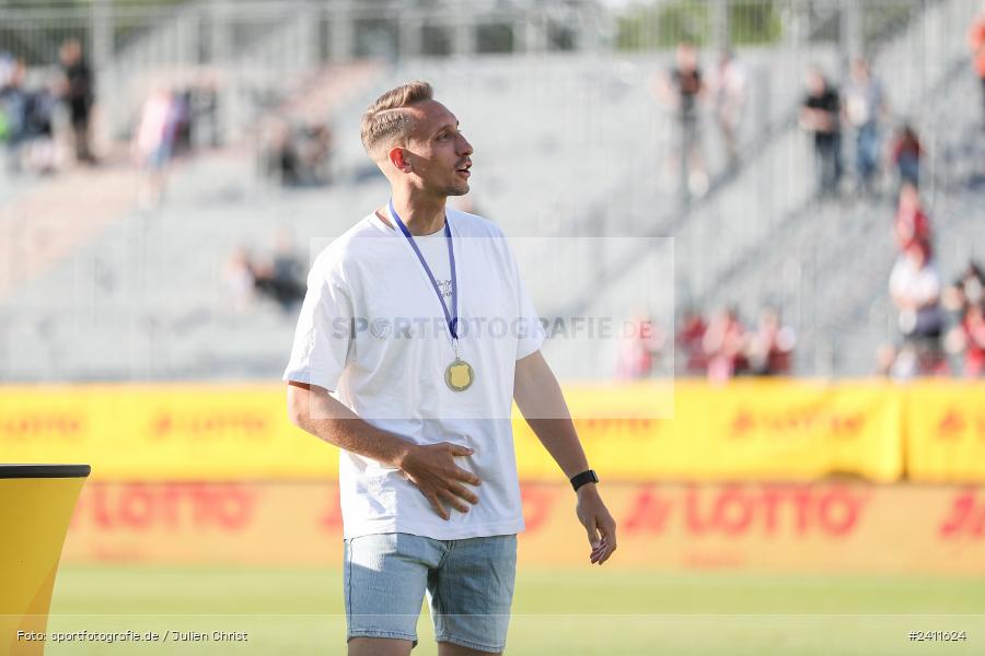 sport, action, Würzburg, Toto-Pokal Finale, Mai 2024, Landespokal-Finale, Fussball, Finaltag der Amateure 2024, Finaltag, FWK, FCI, FC Würzburger Kickers, FC Ingolstadt 04, BFV, AKON Arena, 25.05.2024 - Bild-ID: 2411624