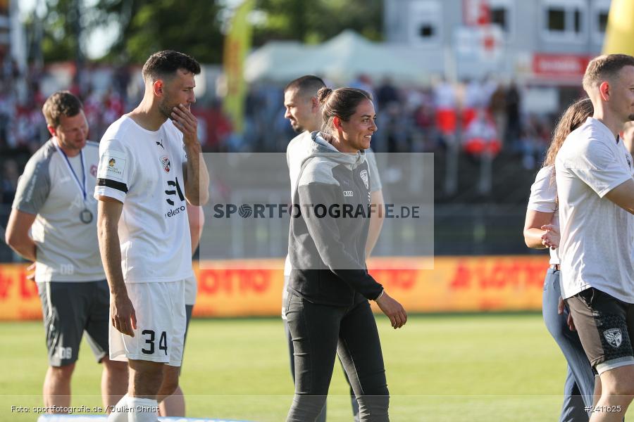 sport, action, Würzburg, Toto-Pokal Finale, Mai 2024, Landespokal-Finale, Fussball, Finaltag der Amateure 2024, Finaltag, FWK, FCI, FC Würzburger Kickers, FC Ingolstadt 04, BFV, AKON Arena, 25.05.2024 - Bild-ID: 2411625