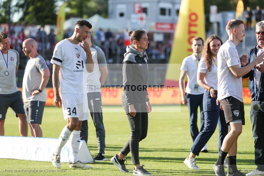 sport, action, Würzburg, Toto-Pokal Finale, Mai 2024, Landespokal-Finale, Fussball, Finaltag der Amateure 2024, Finaltag, FWK, FCI, FC Würzburger Kickers, FC Ingolstadt 04, BFV, AKON Arena, 25.05.2024 - Bild-ID: 2411626