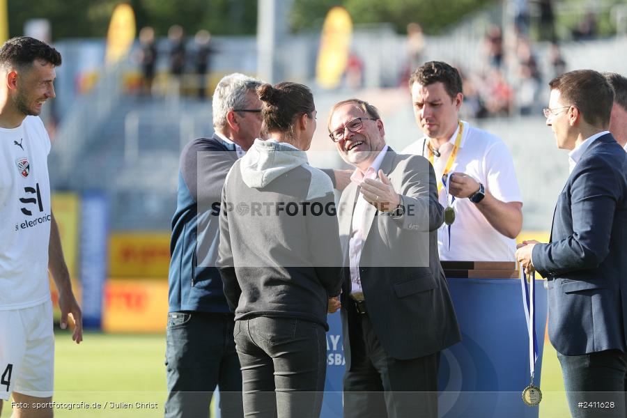 sport, action, Würzburg, Toto-Pokal Finale, Mai 2024, Landespokal-Finale, Fussball, Finaltag der Amateure 2024, Finaltag, FWK, FCI, FC Würzburger Kickers, FC Ingolstadt 04, BFV, AKON Arena, 25.05.2024 - Bild-ID: 2411628