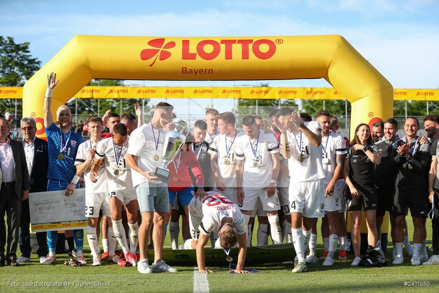 sport, action, Würzburg, Toto-Pokal Finale, Mai 2024, Landespokal-Finale, Fussball, Finaltag der Amateure 2024, Finaltag, FWK, FCI, FC Würzburger Kickers, FC Ingolstadt 04, BFV, AKON Arena, 25.05.2024 - Bild-ID: 2411630 sport, action, Würzburg, Toto-Pokal Finale, Mai 2024, Landespokal-Finale, Fussball, Finaltag der Amateure 2024, Finaltag, FWK, FCI, FC Würzburger Kickers, FC Ingolstadt 04, BFV, AKON Arena, 25.05.2024 - Bild-ID: 2411630