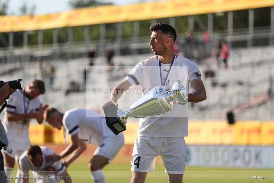 sport, action, Würzburg, Toto-Pokal Finale, Mai 2024, Landespokal-Finale, Fussball, Finaltag der Amateure 2024, Finaltag, FWK, FCI, FC Würzburger Kickers, FC Ingolstadt 04, BFV, AKON Arena, 25.05.2024 - Bild-ID: 2411641 sport, action, Würzburg, Toto-Pokal Finale, Mai 2024, Landespokal-Finale, Fussball, Finaltag der Amateure 2024, Finaltag, FWK, FCI, FC Würzburger Kickers, FC Ingolstadt 04, BFV, AKON Arena, 25.05.2024 - Bild-ID: 2411641
