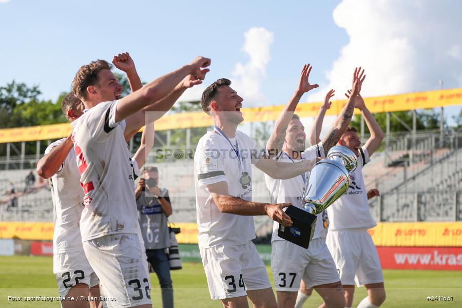 sport, action, Würzburg, Toto-Pokal Finale, Mai 2024, Landespokal-Finale, Fussball, Finaltag der Amateure 2024, Finaltag, FWK, FCI, FC Würzburger Kickers, FC Ingolstadt 04, BFV, AKON Arena, 25.05.2024 - Bild-ID: 2411661 sport, action, Würzburg, Toto-Pokal Finale, Mai 2024, Landespokal-Finale, Fussball, Finaltag der Amateure 2024, Finaltag, FWK, FCI, FC Würzburger Kickers, FC Ingolstadt 04, BFV, AKON Arena, 25.05.2024 - Bild-ID: 2411661