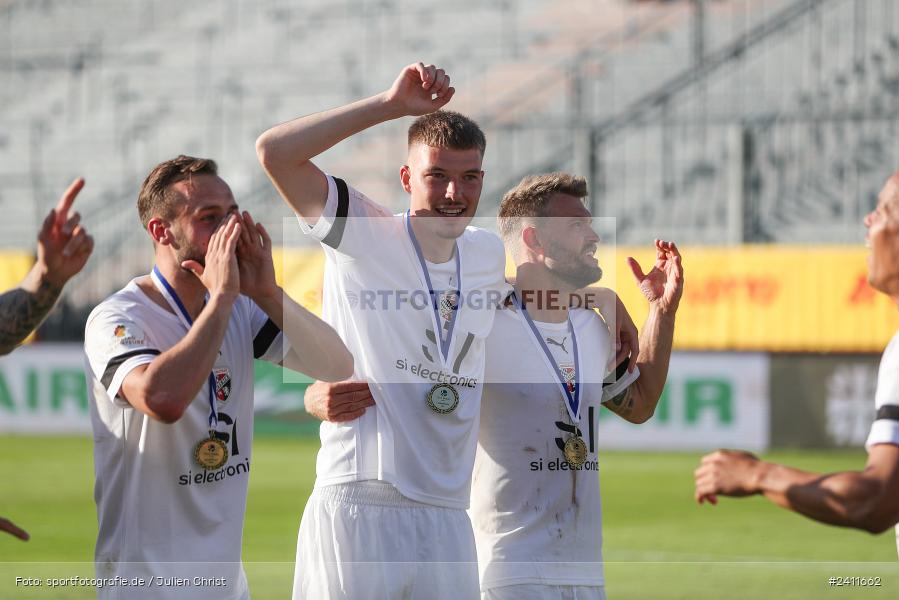 sport, action, Würzburg, Toto-Pokal Finale, Mai 2024, Landespokal-Finale, Fussball, Finaltag der Amateure 2024, Finaltag, FWK, FCI, FC Würzburger Kickers, FC Ingolstadt 04, BFV, AKON Arena, 25.05.2024 - Bild-ID: 2411662