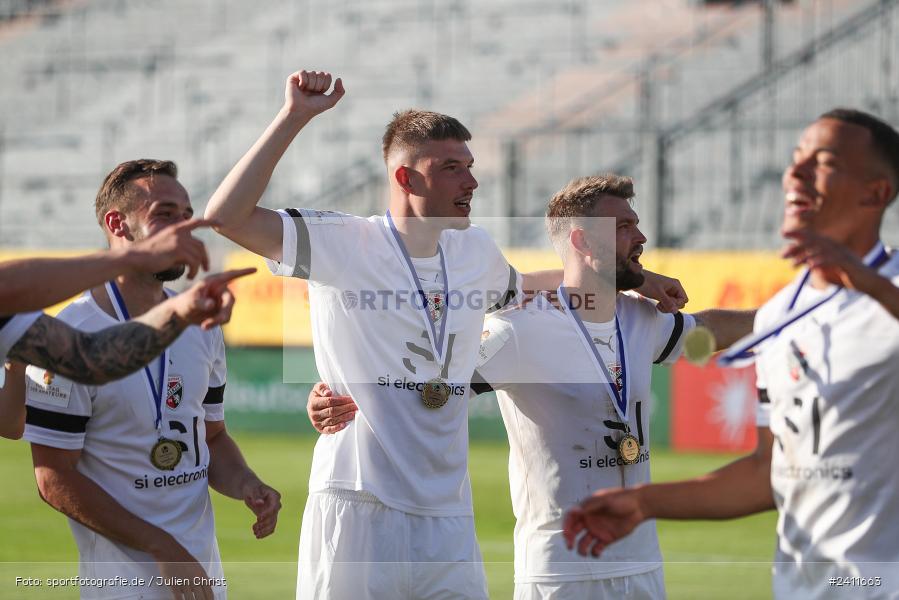 sport, action, Würzburg, Toto-Pokal Finale, Mai 2024, Landespokal-Finale, Fussball, Finaltag der Amateure 2024, Finaltag, FWK, FCI, FC Würzburger Kickers, FC Ingolstadt 04, BFV, AKON Arena, 25.05.2024 - Bild-ID: 2411663