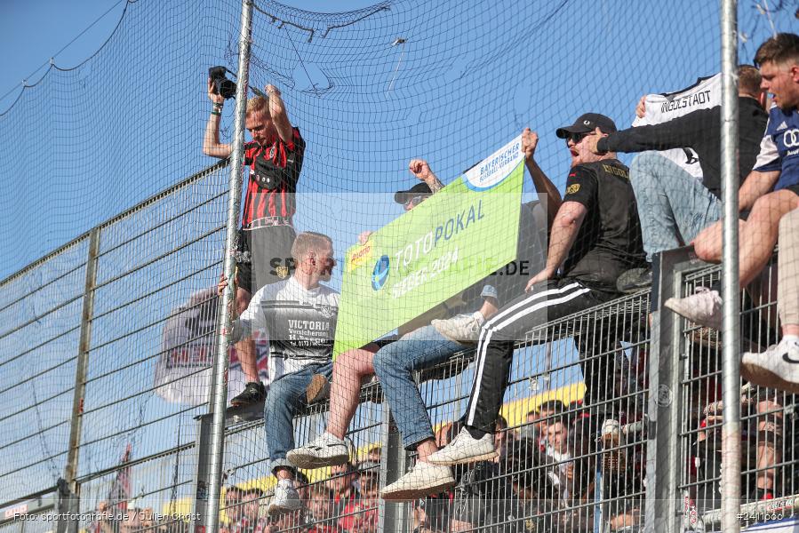 sport, action, Würzburg, Toto-Pokal Finale, Mai 2024, Landespokal-Finale, Fussball, Finaltag der Amateure 2024, Finaltag, FWK, FCI, FC Würzburger Kickers, FC Ingolstadt 04, BFV, AKON Arena, 25.05.2024 - Bild-ID: 2411666