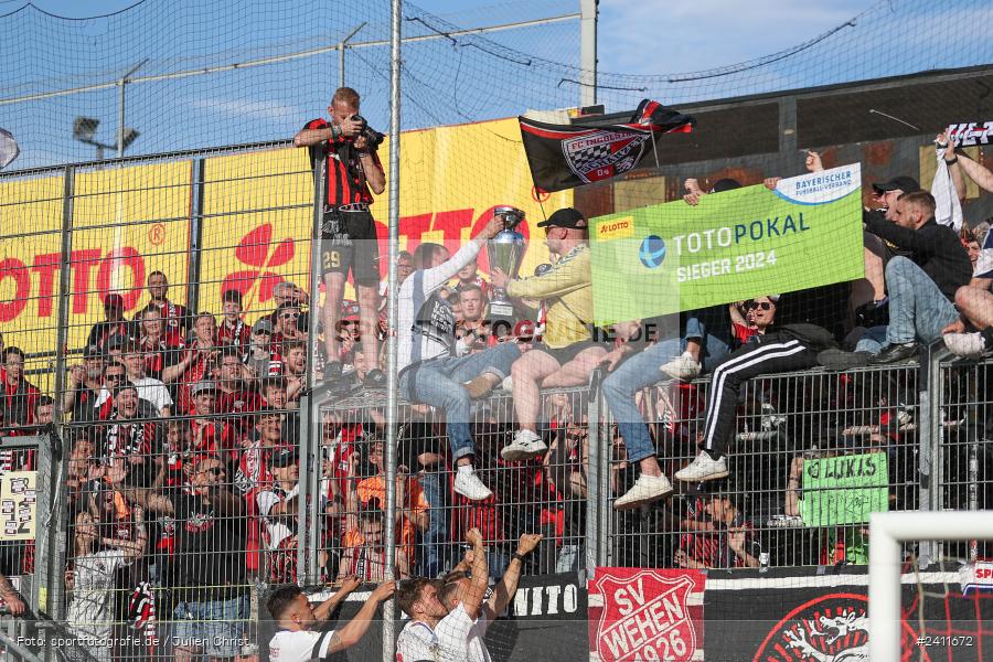 sport, action, Würzburg, Toto-Pokal Finale, Mai 2024, Landespokal-Finale, Fussball, Finaltag der Amateure 2024, Finaltag, FWK, FCI, FC Würzburger Kickers, FC Ingolstadt 04, BFV, AKON Arena, 25.05.2024 - Bild-ID: 2411672