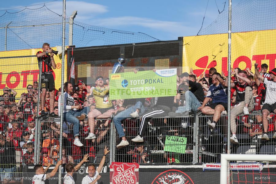 sport, action, Würzburg, Toto-Pokal Finale, Mai 2024, Landespokal-Finale, Fussball, Finaltag der Amateure 2024, Finaltag, FWK, FCI, FC Würzburger Kickers, FC Ingolstadt 04, BFV, AKON Arena, 25.05.2024 - Bild-ID: 2411674