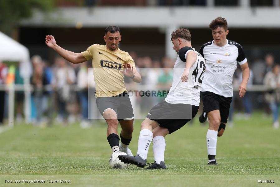 Sportgelände, Gambach, 27.05.2024, sport, action, BFV, Fussball, Relegation, Relegation Kreisklasse Würzburg 5, SVS, FVB, SV Schaippach, FV Bachgrund - Bild-ID: 2411802