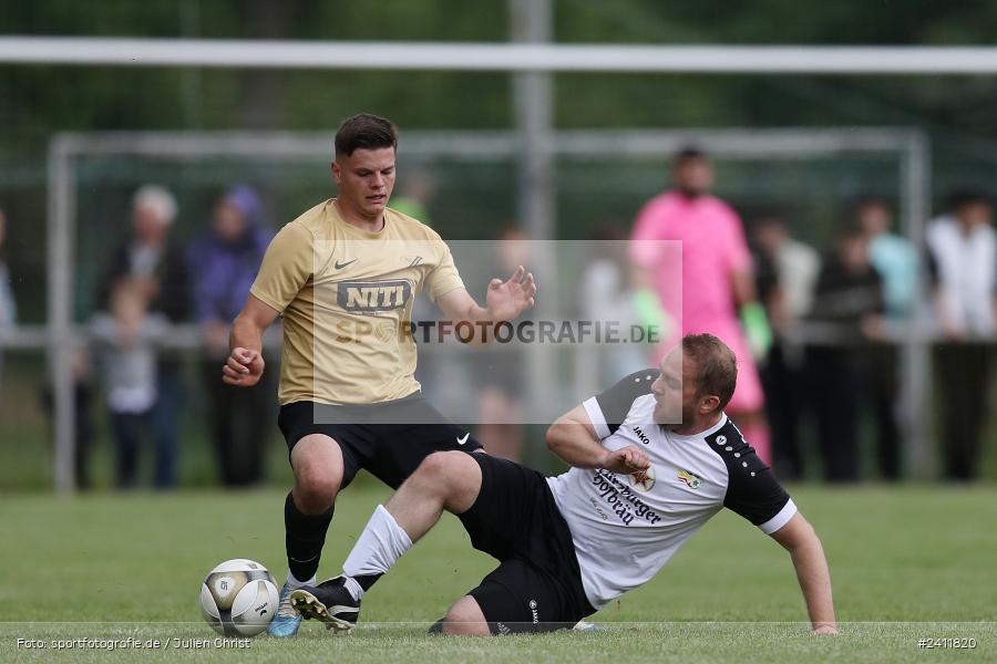Sportgelände, Gambach, 27.05.2024, sport, action, BFV, Fussball, Relegation, Relegation Kreisklasse Würzburg 5, SVS, FVB, SV Schaippach, FV Bachgrund - Bild-ID: 2411820