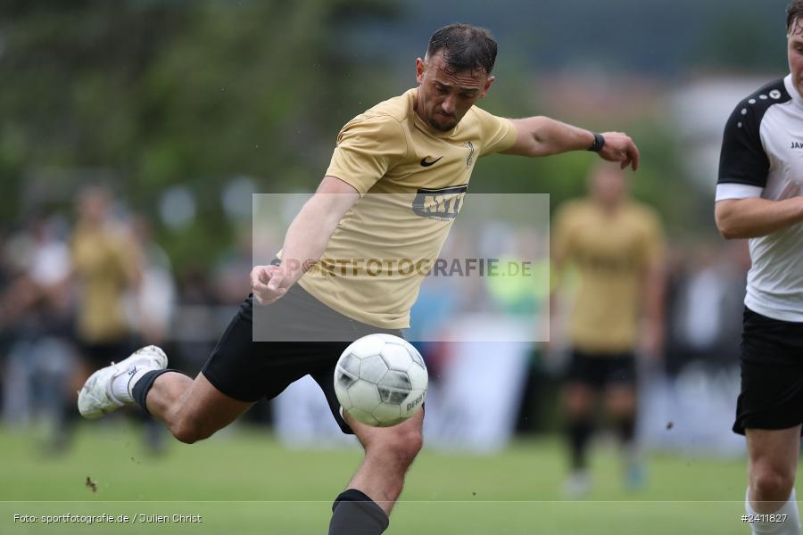 Sportgelände, Gambach, 27.05.2024, sport, action, BFV, Fussball, Relegation, Relegation Kreisklasse Würzburg 5, SVS, FVB, SV Schaippach, FV Bachgrund - Bild-ID: 2411827