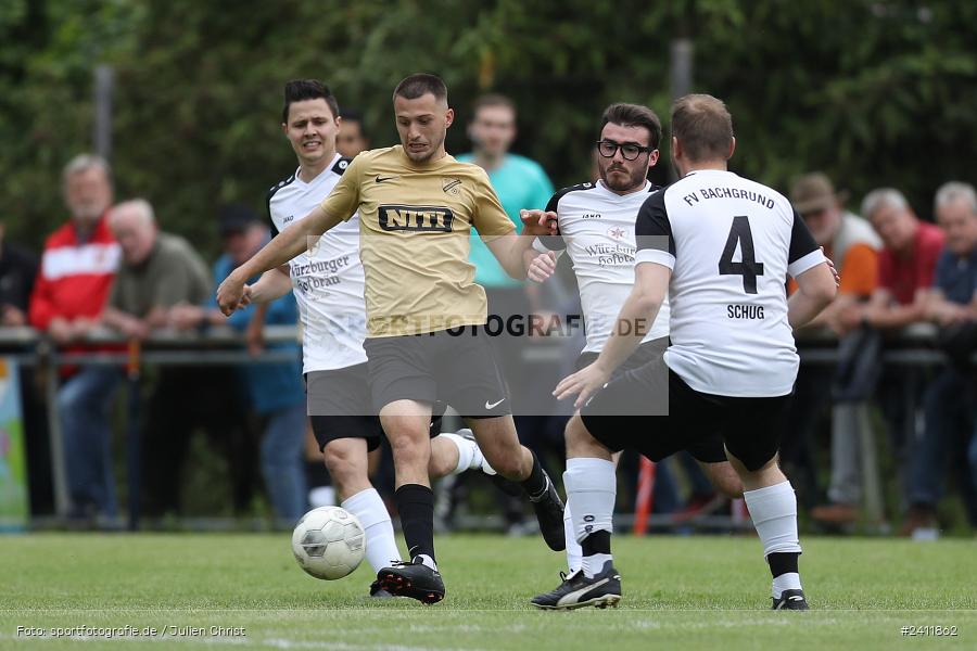 Sportgelände, Gambach, 27.05.2024, sport, action, BFV, Fussball, Relegation, Relegation Kreisklasse Würzburg 5, SVS, FVB, SV Schaippach, FV Bachgrund - Bild-ID: 2411862