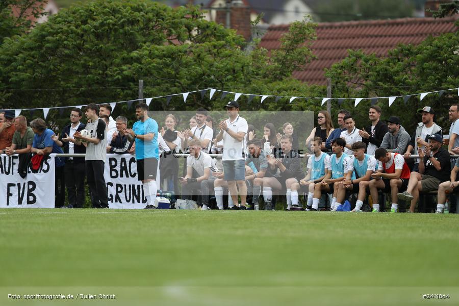 Sportgelände, Gambach, 27.05.2024, sport, action, BFV, Fussball, Relegation, Relegation Kreisklasse Würzburg 5, SVS, FVB, SV Schaippach, FV Bachgrund - Bild-ID: 2411864