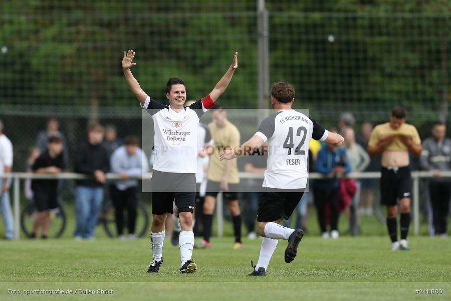 Sportgelände, Gambach, 27.05.2024, sport, action, BFV, Fussball, Relegation, Relegation Kreisklasse Würzburg 5, SVS, FVB, SV Schaippach, FV Bachgrund - Bild-ID: 2411880