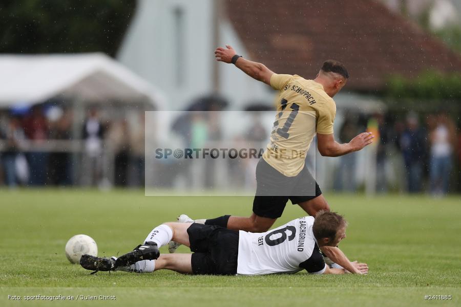 Sportgelände, Gambach, 27.05.2024, sport, action, BFV, Fussball, Relegation, Relegation Kreisklasse Würzburg 5, SVS, FVB, SV Schaippach, FV Bachgrund - Bild-ID: 2411885