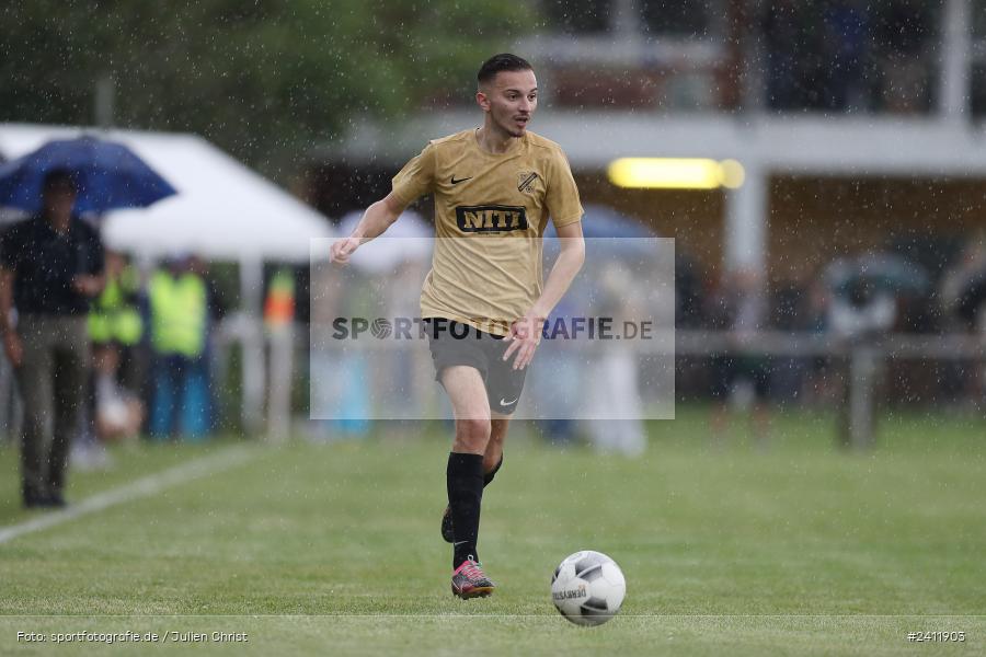 Sportgelände, Gambach, 27.05.2024, sport, action, BFV, Fussball, Relegation, Relegation Kreisklasse Würzburg 5, SVS, FVB, SV Schaippach, FV Bachgrund - Bild-ID: 2411903