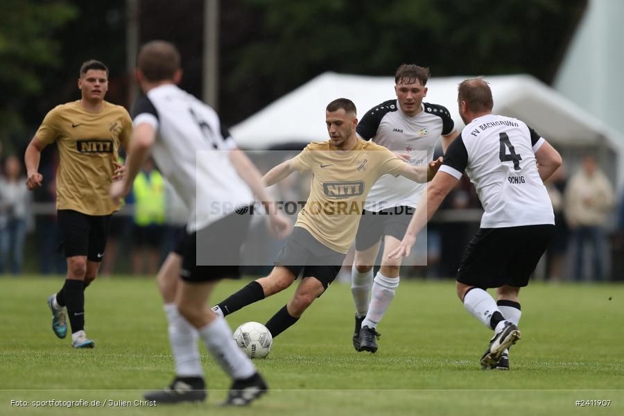 Sportgelände, Gambach, 27.05.2024, sport, action, BFV, Fussball, Relegation, Relegation Kreisklasse Würzburg 5, SVS, FVB, SV Schaippach, FV Bachgrund - Bild-ID: 2411907