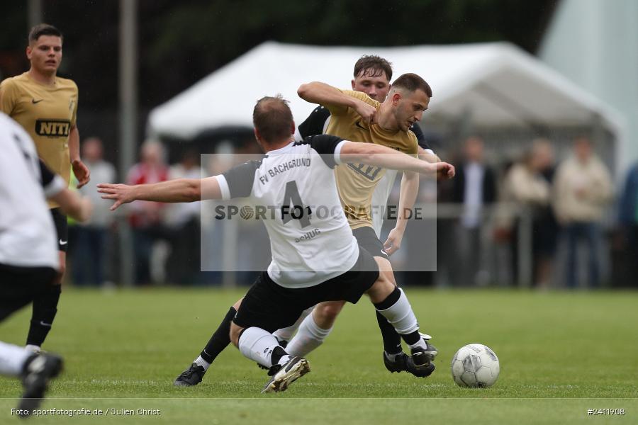 Sportgelände, Gambach, 27.05.2024, sport, action, BFV, Fussball, Relegation, Relegation Kreisklasse Würzburg 5, SVS, FVB, SV Schaippach, FV Bachgrund - Bild-ID: 2411908