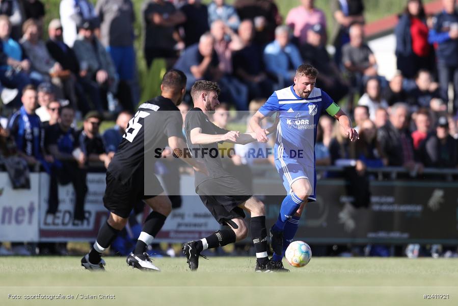 Sportgelände, Steinfeld, 28.05.2024, sport, action, BFV, Fussball, Relegation, Relegation Kreisliga Würzburg 4, TSV, SVS, TSV Duttenbrunn, SV Sendelbach-Steinbach - Bild-ID: 2411921