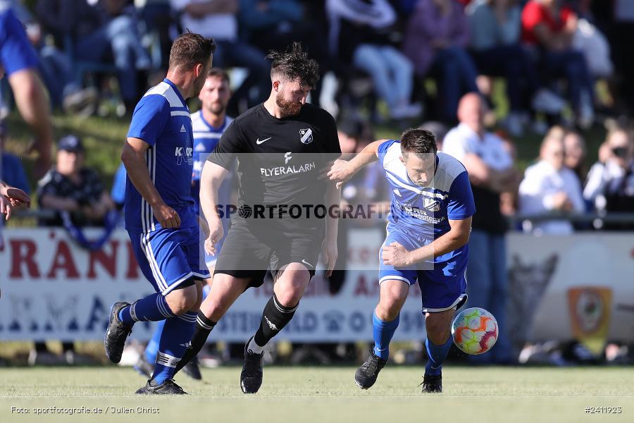 Sportgelände, Steinfeld, 28.05.2024, sport, action, BFV, Fussball, Relegation, Relegation Kreisliga Würzburg 4, TSV, SVS, TSV Duttenbrunn, SV Sendelbach-Steinbach - Bild-ID: 2411923
