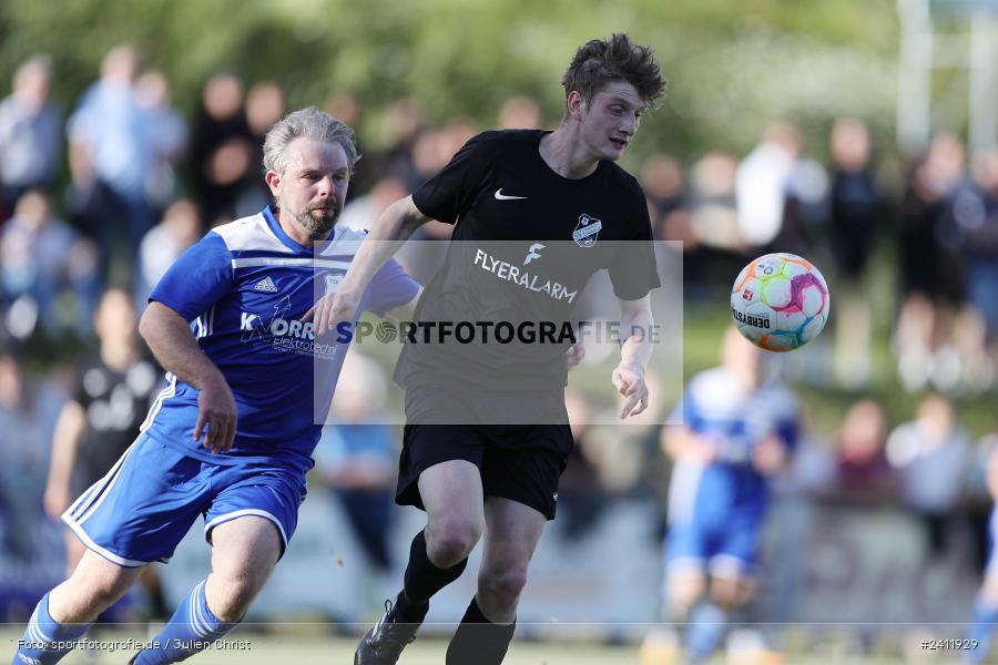 Sportgelände, Steinfeld, 28.05.2024, sport, action, BFV, Fussball, Relegation, Relegation Kreisliga Würzburg 4, TSV, SVS, TSV Duttenbrunn, SV Sendelbach-Steinbach - Bild-ID: 2411929