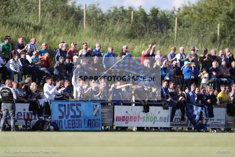 Sportgelände, Steinfeld, 28.05.2024, sport, action, BFV, Fussball, Relegation, Relegation Kreisliga Würzburg 4, TSV, SVS, TSV Duttenbrunn, SV Sendelbach-Steinbach - Bild-ID: 2411934