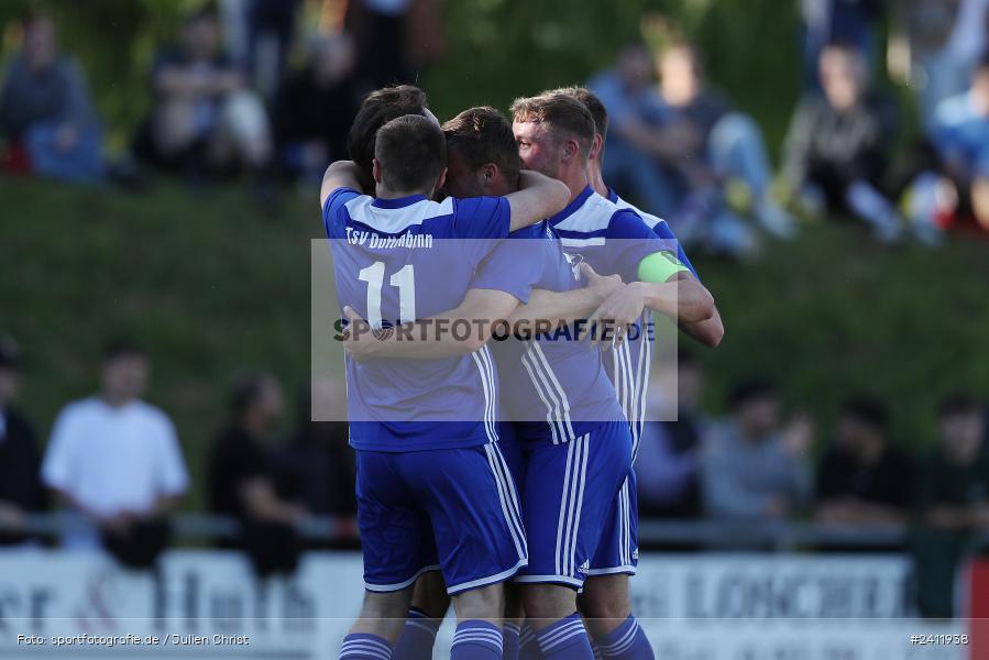 Sportgelände, Steinfeld, 28.05.2024, sport, action, BFV, Fussball, Relegation, Relegation Kreisliga Würzburg 4, TSV, SVS, TSV Duttenbrunn, SV Sendelbach-Steinbach - Bild-ID: 2411938