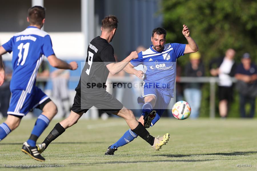 Sportgelände, Steinfeld, 28.05.2024, sport, action, BFV, Fussball, Relegation, Relegation Kreisliga Würzburg 4, TSV, SVS, TSV Duttenbrunn, SV Sendelbach-Steinbach - Bild-ID: 2411943