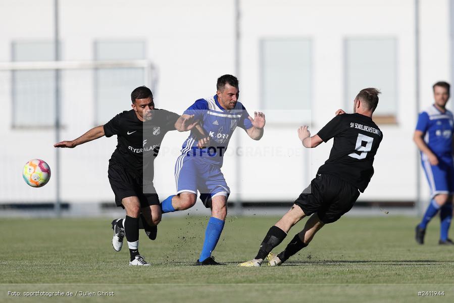 Sportgelände, Steinfeld, 28.05.2024, sport, action, BFV, Fussball, Relegation, Relegation Kreisliga Würzburg 4, TSV, SVS, TSV Duttenbrunn, SV Sendelbach-Steinbach - Bild-ID: 2411944