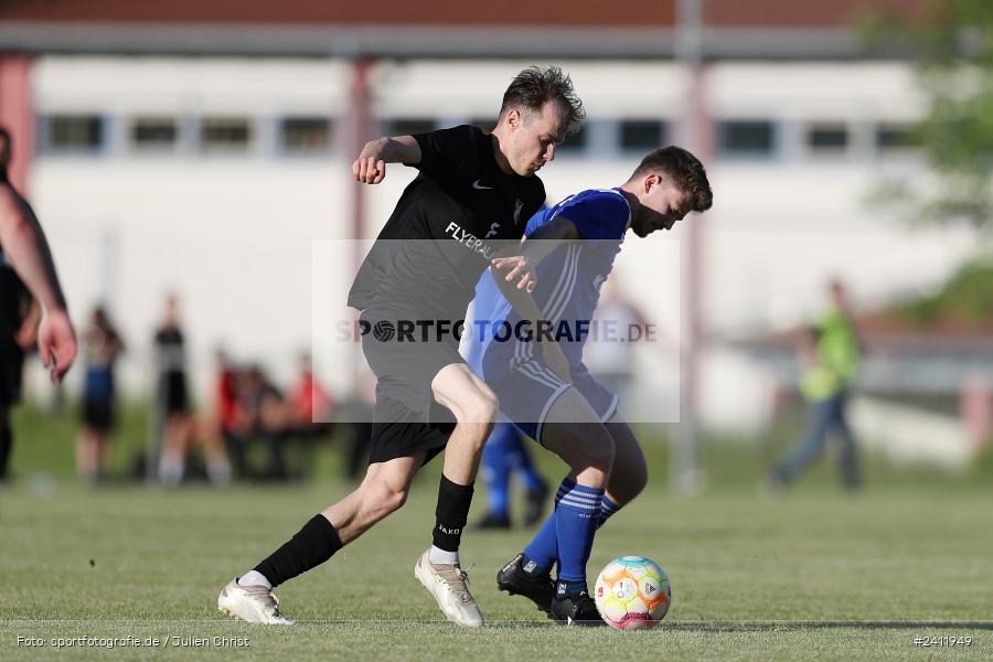 Sportgelände, Steinfeld, 28.05.2024, sport, action, BFV, Fussball, Relegation, Relegation Kreisliga Würzburg 4, TSV, SVS, TSV Duttenbrunn, SV Sendelbach-Steinbach - Bild-ID: 2411949