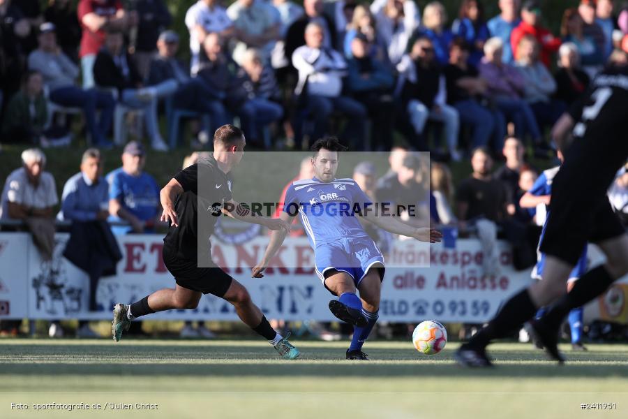 Sportgelände, Steinfeld, 28.05.2024, sport, action, BFV, Fussball, Relegation, Relegation Kreisliga Würzburg 4, TSV, SVS, TSV Duttenbrunn, SV Sendelbach-Steinbach - Bild-ID: 2411951