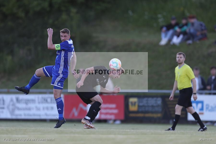 Sportgelände, Steinfeld, 28.05.2024, sport, action, BFV, Fussball, Relegation, Relegation Kreisliga Würzburg 4, TSV, SVS, TSV Duttenbrunn, SV Sendelbach-Steinbach - Bild-ID: 2411961